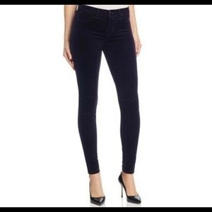 SOLD NWT J Brand Super Skinny Velvet Jean SZ 32